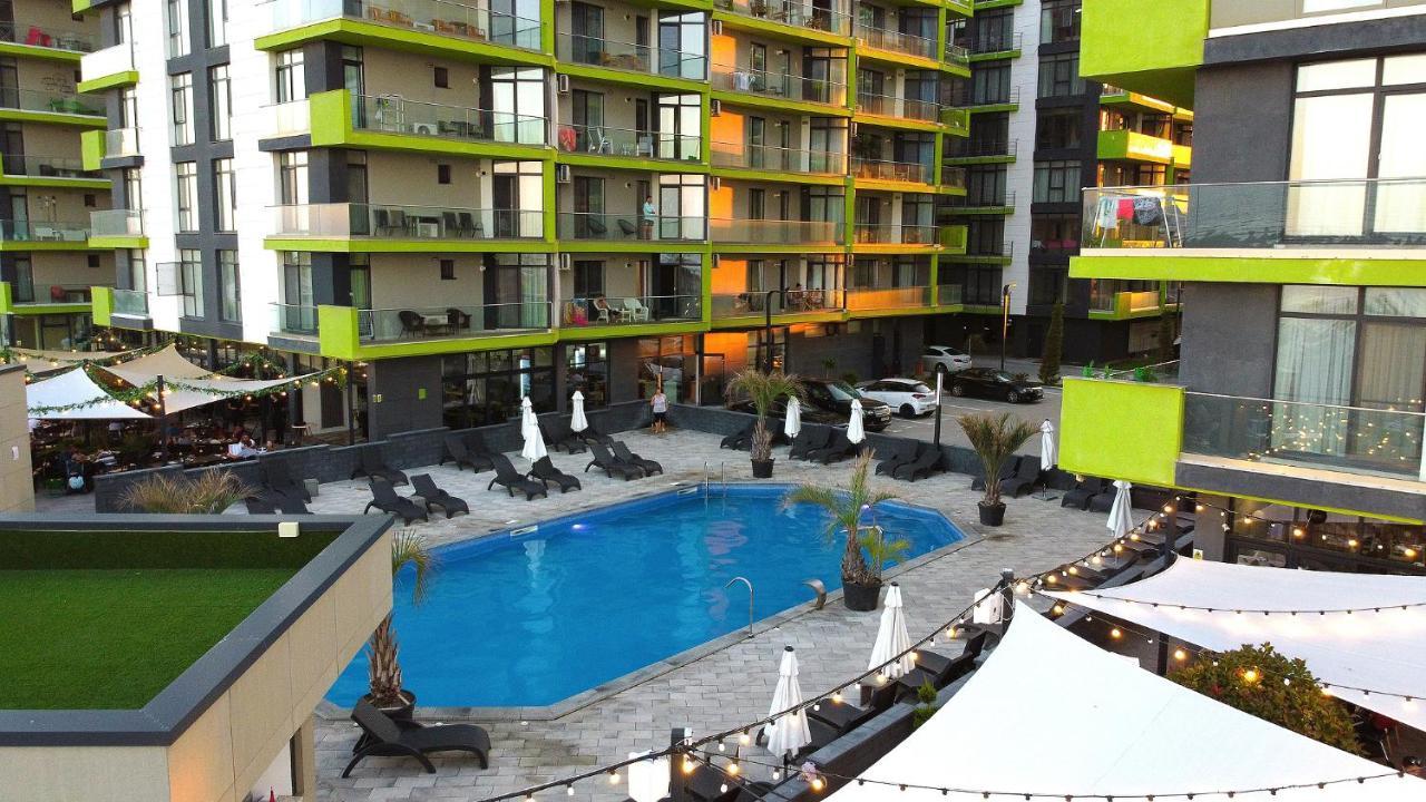 Crazy Sea View 1Br Apartment Spa Pools Resort Mamaia Ngoại thất bức ảnh